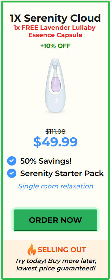 Serenity Cloud Aroma Diffuser official